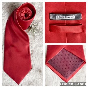 Solid Red tie